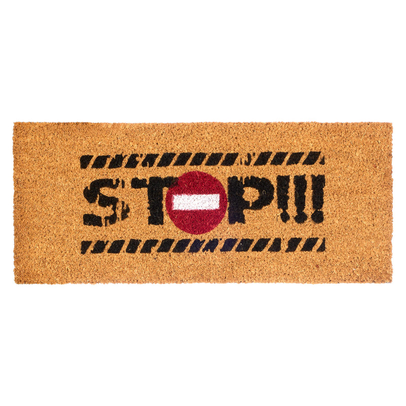 TAPETE DE ENTRADA 25X60 STOP