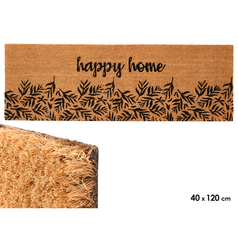 PAILLASSON MAISON HEUREUSE 25X60CM