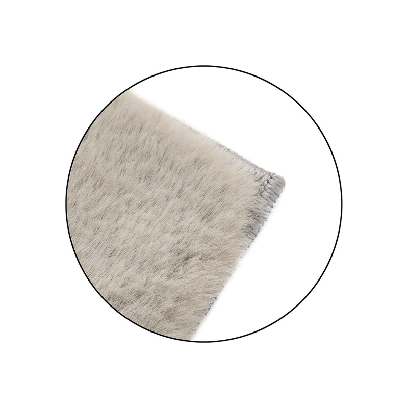 TAPPETO RABBIT 50X80 CM GRIGIO CHIARO 