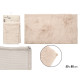 TAPPETO RABBIT 50X80 CM BEIGE CHIARO 