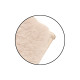 FABRIC RUG SHAGGY PILE 50X80 CM LIGHT BEIGE 