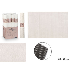 TAPIS SOFT CRÈME 60X90CM