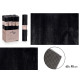 TAPIS SOFT NOIR 60X90CM    