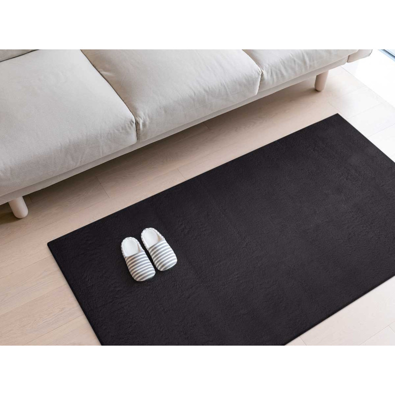 TAPPETO SOFT NERO 60X90CM