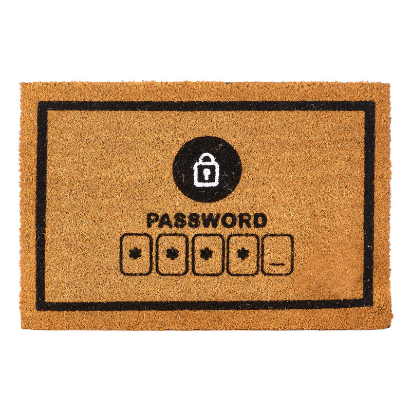 40X60 PASSWORD DOORMAT 