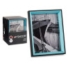 BLACK AND BLUE WOOD PHOTO HOLDER 15X20
