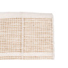 HANDMADE RUG 60X90CM SQUARES BEIGE 
