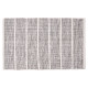 TAPIS ARTISANAL 60X90CM CARREAUX GRIS