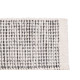 TAPETE ARTESANAL 60X90CM QUADRADOS CINZENTO