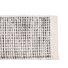 HANDMADE RUG 60X90CM GREY SQUARES