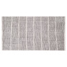 HANDMADE RUG 80X140CM SQUARES GREY