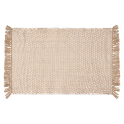 HANDMADE RUG 60X90CM NATURAL BEIGE