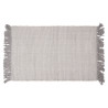HANDMADE RUG 60X90CM LIGHT GREY