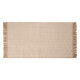 TAPETE ARTESANAL 80X140CM BEGE NATURAL