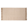 TAPIS ARTISANAL 80X140CM BEIGE NATUREL