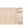 TAPIS ARTISANAL 80X140CM BEIGE NATUREL
