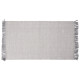 TAPETE ARTESANAL 80X140CM CINZENTO-CLARO