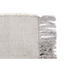 TAPIS ARTISANAL 80X140CM GRIS CLAIR