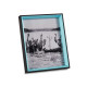 BLACK AND BLUE WOOD PHOTO HOLDER 20X25