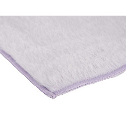 ALFOMBRA PELO CORTO LILA 60 X 90
