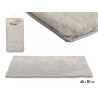 TAPPETO PELO CORTO GRIGIO 60 X 90