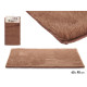 TAPPETO PELO CORTO MARRONE 60 X 90