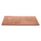 TAPETE PELO CURTO CASTANHO 60 X 90