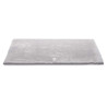 TAPPETO GRIGIO SCURO PELO CORTO 60 X 90 