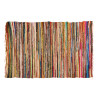 TAPETE DE TRAPOS MULTICOR 120X180CM 