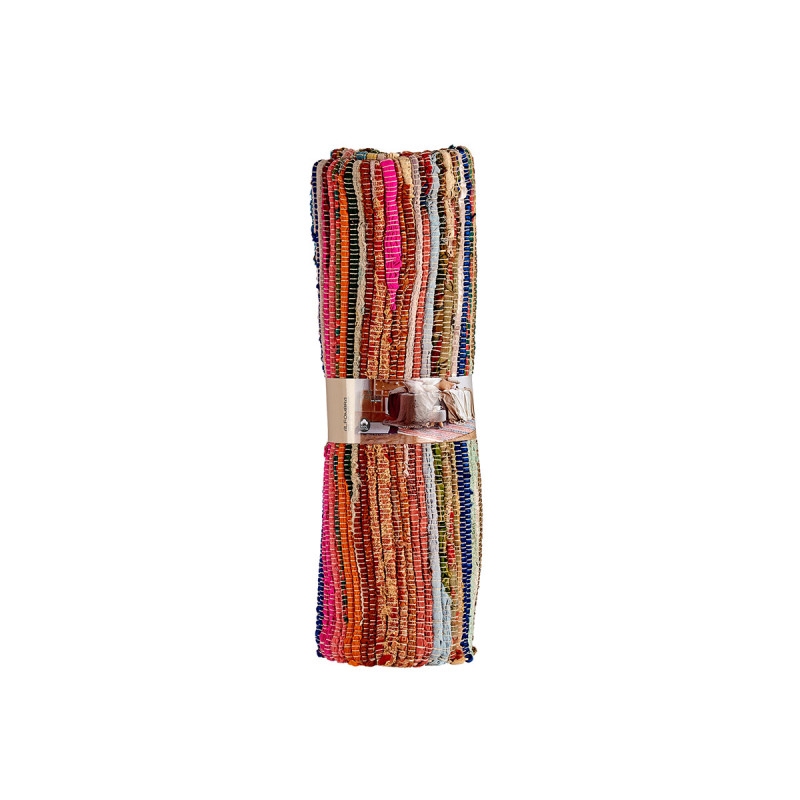 TAPETE DE TRAPOS MULTICOR 120X180CM 
