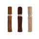VELVET MAT 133X195 ASSORTMENT 3 EARTH COLORS