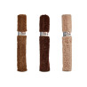 VELVET MAT 133X195 ASSORTMENT 3 EARTH COLORS