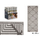 TAPPETO ROMBI GRIGIO 60 X 150 CM