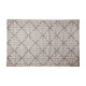 TAPETE LOSANGOS BRANCO GRIS 120 X 180 CM