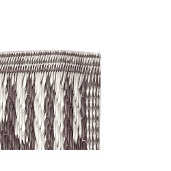 ALFOMBRA ROMBOS BLANCO GRIS 120 X 180 CM