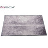 ALFOMBRA GRIS 100X150CM C MANCHAS PLATEADAS