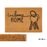 TAPETE DE ENTRADA WELCOME HOME 60X40CM