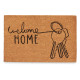 DOORMAT WELCOME HOME 60X40CM