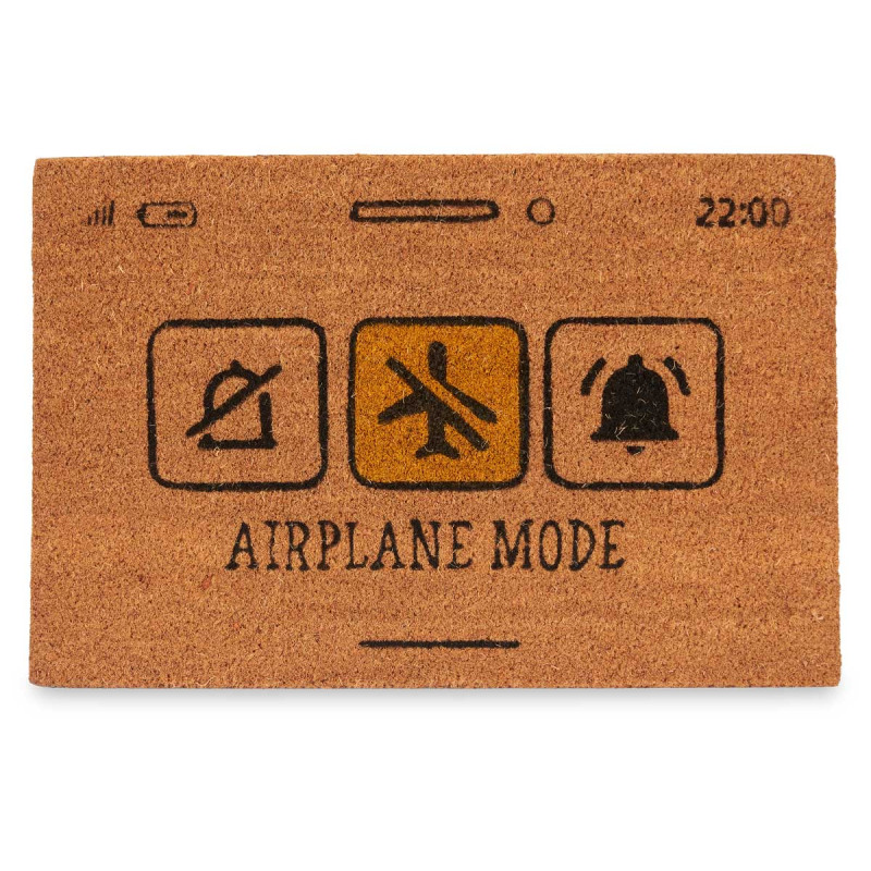 TAPETE DE ENTRADA AIRPLANO MODE