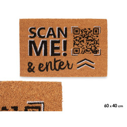 DOORMAT SCAN ME