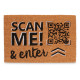 DOORMAT SCAN ME