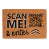 DOORMAT SCAN ME