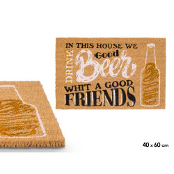 PAILLASSON BEER 40X60CM 