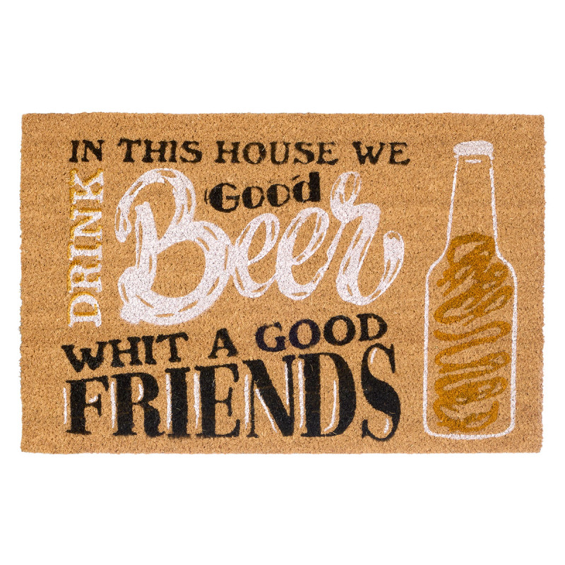 TAPETE DE ENTRADA BEER 40X60CM 