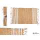TAPPETO NATURALE BIANCO RIGHE 60X90CM
