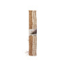 ALFOMBRA NATURAL RAYAS BLANCA 70 X 140 CM