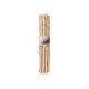 TAPETE NATURAL BRANCO RISCAS DUPLAS 60 X 90 CM