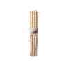 ALFOMBRA NATURAL BLANCA DOBLE RAYAS 60 X 90 CM