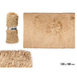 TAPIS DE SALON BEIGE 120X180CM