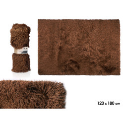 TAPIS DE SALON BRUN 120X180CM